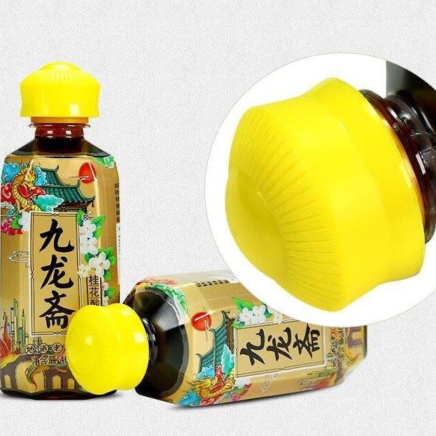 老北京酸梅汁 九龍齋桂花酸梅湯 400ml×瓶 6瓶 老北京酸梅湯 北京