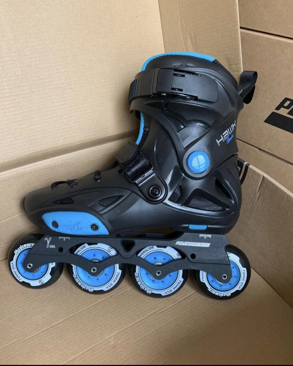 美洲狮轮滑鞋溜冰鞋儿童套装米高成人男女同款码成人轮滑鞋旱冰直洛神