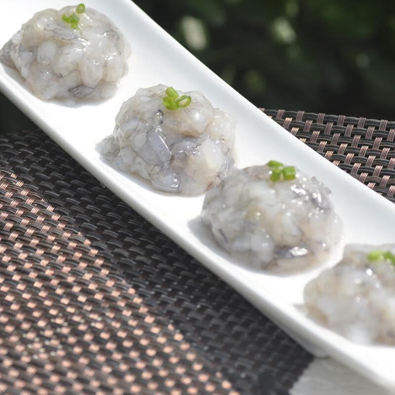 新鲜家用食材青虾滑纯虾滑丸小包装豆捞火锅食材方便涮炸类小吃腾旺纳