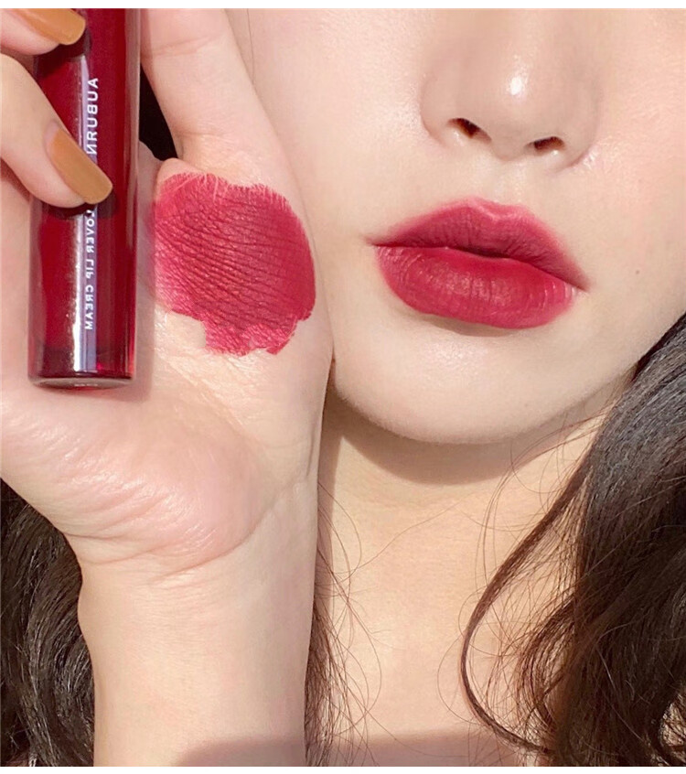 auburn唇釉粉雾哑光丝绒慕斯未来恋人口红女学生平价04橘调胡萝卜 06
