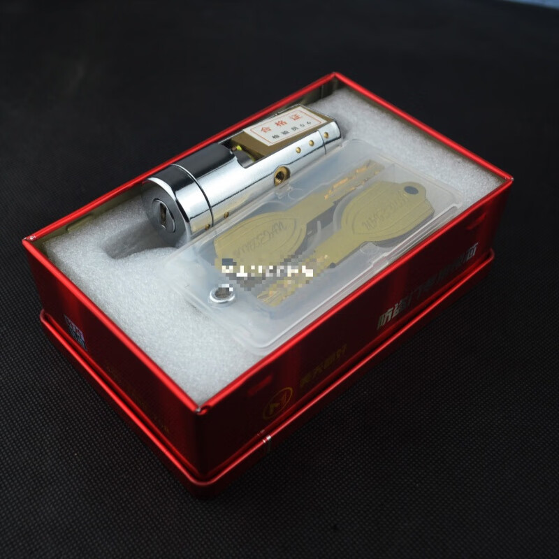 门锁芯王力固c级锁心9齿轮通用型家用铜钥匙大门老式自动 c级锁芯 全