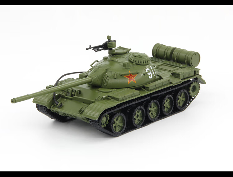1/72 坦克模型摆件合金中国陆军t-59 59式主战军事战车纪念成品 车