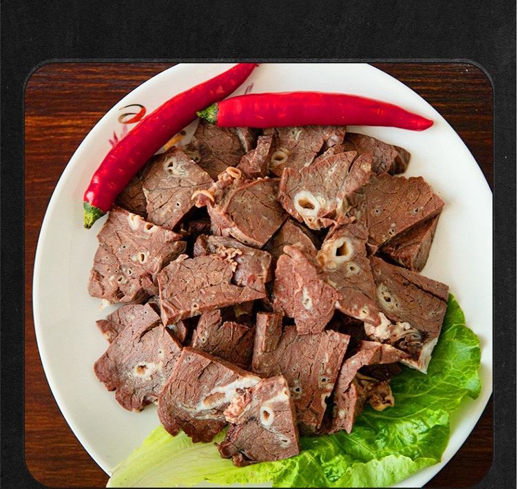 新鲜焯水牛肺黄牛牛肺现煮牛肺牛杂下水89分熟火锅食材商用无盐2斤