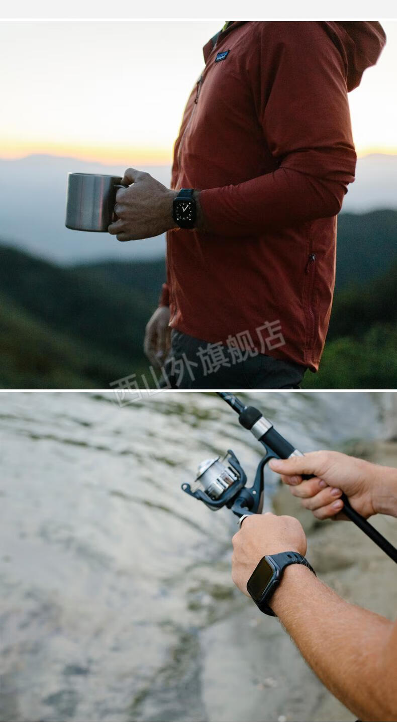 杰霆nomad表带 美国适用iwatch手表表带苹果applewatch8/s7/ultra防水