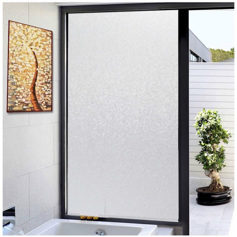 窗纸窗户贴膜磨砂玻璃贴膜自粘玻璃贴膜卫生间浴室玻璃膜防窥家用窗户