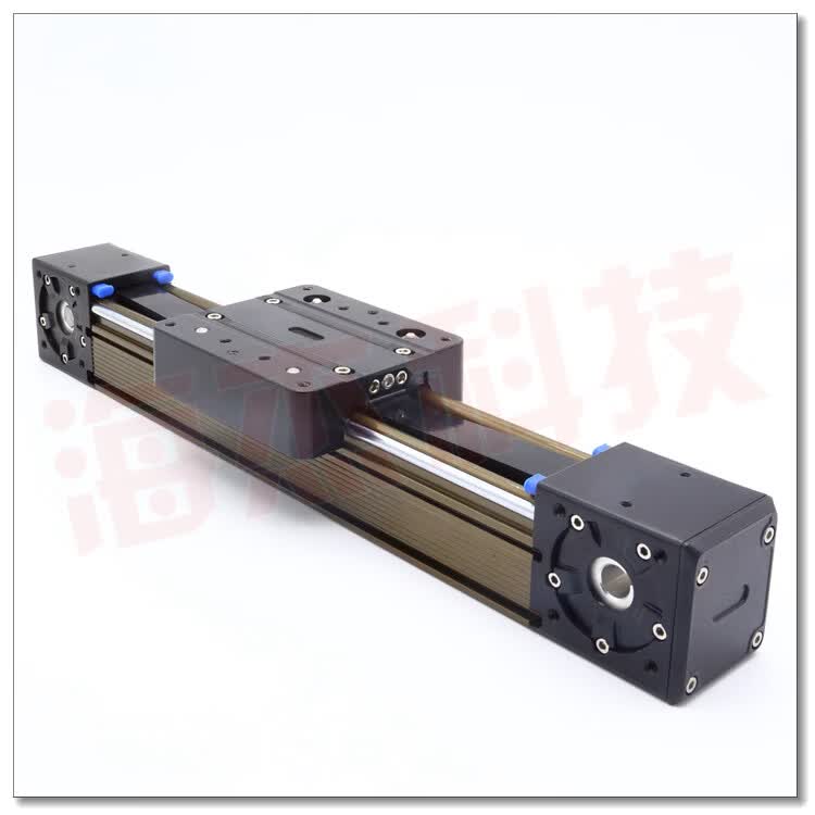 同步带滑台模组铝型材精密重型lh60125步进电机电动升降直线导轨精密4