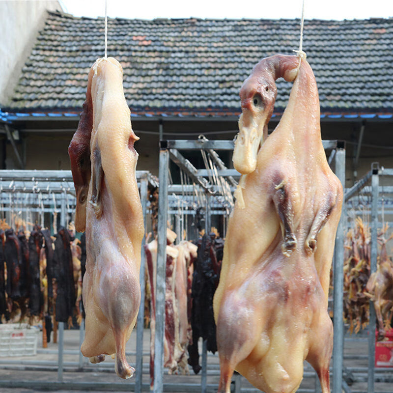 年货风干鸭2只鸭肉整只腊鸭咸鸭子晒干农家自制特产湖北腊鸭1只