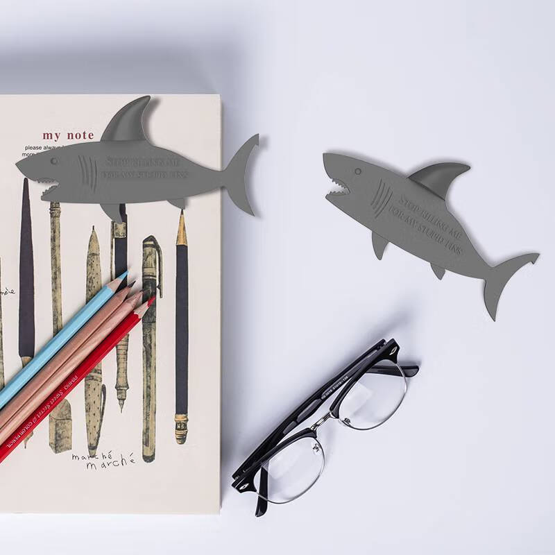 鲨鱼书签怎么做图片