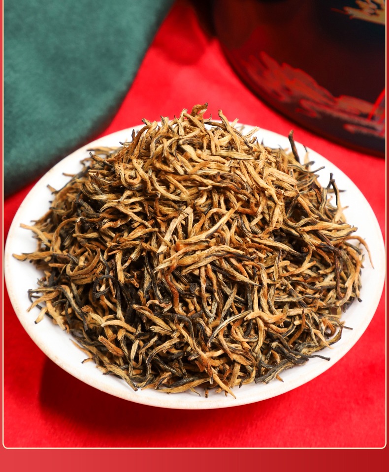 5折武夷特级金骏眉红茶叶500g金俊眉罐装桐木茶礼盒装特级正宗浓香型