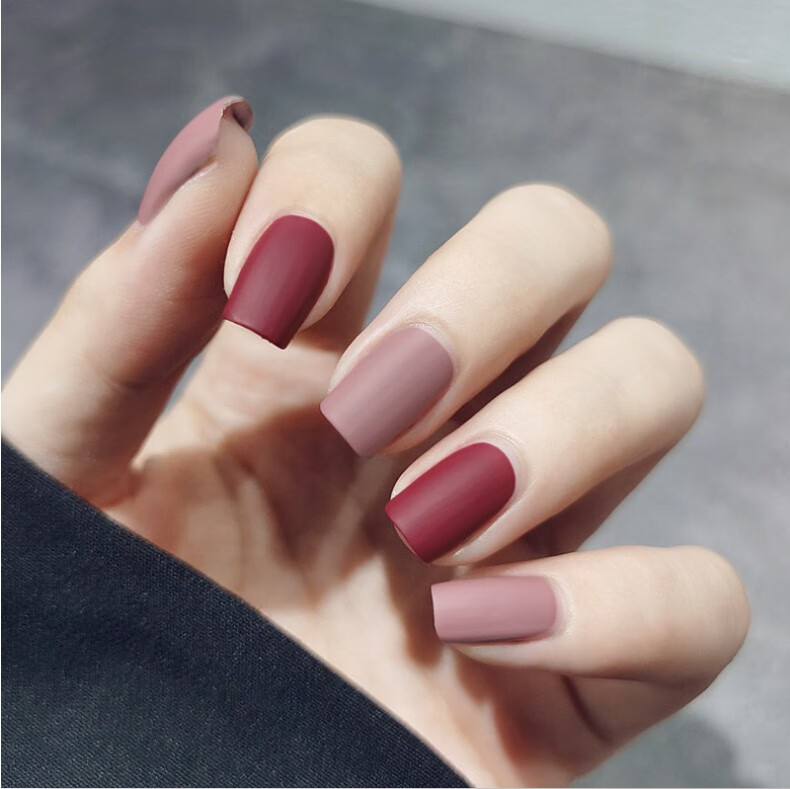 欧雅菲雾面哑光磨砂指甲油持久不可剥不掉色无味免烤美甲油 01#米兰