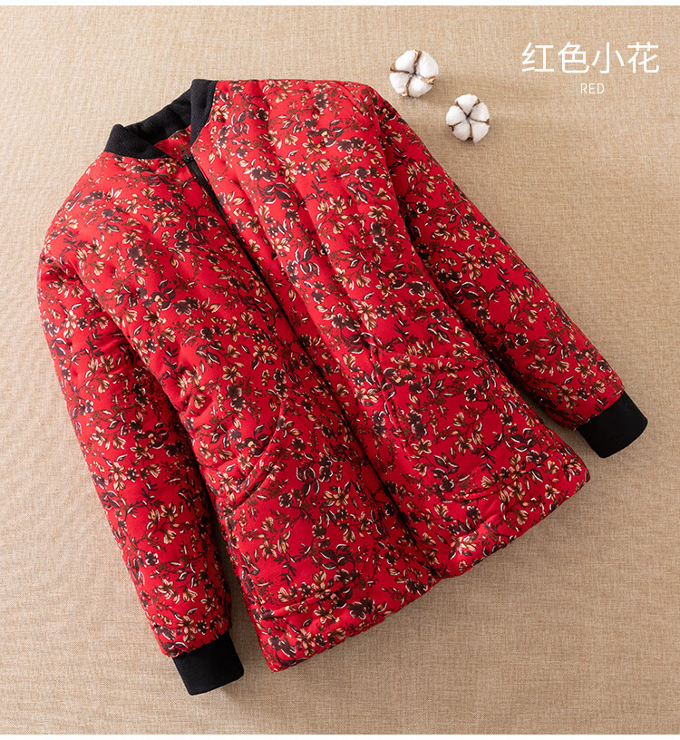 纯棉花手工棉袄女冬装加厚保暖居家内胆老年人奶奶老太太老式棉衣富贵