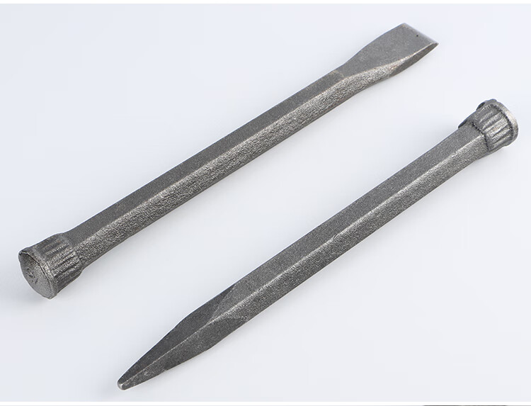 水泥凿子扁头特钢尖凿冲铁冲子扁铲石工凿钢凿钎子水泥凿铁劈石器 6