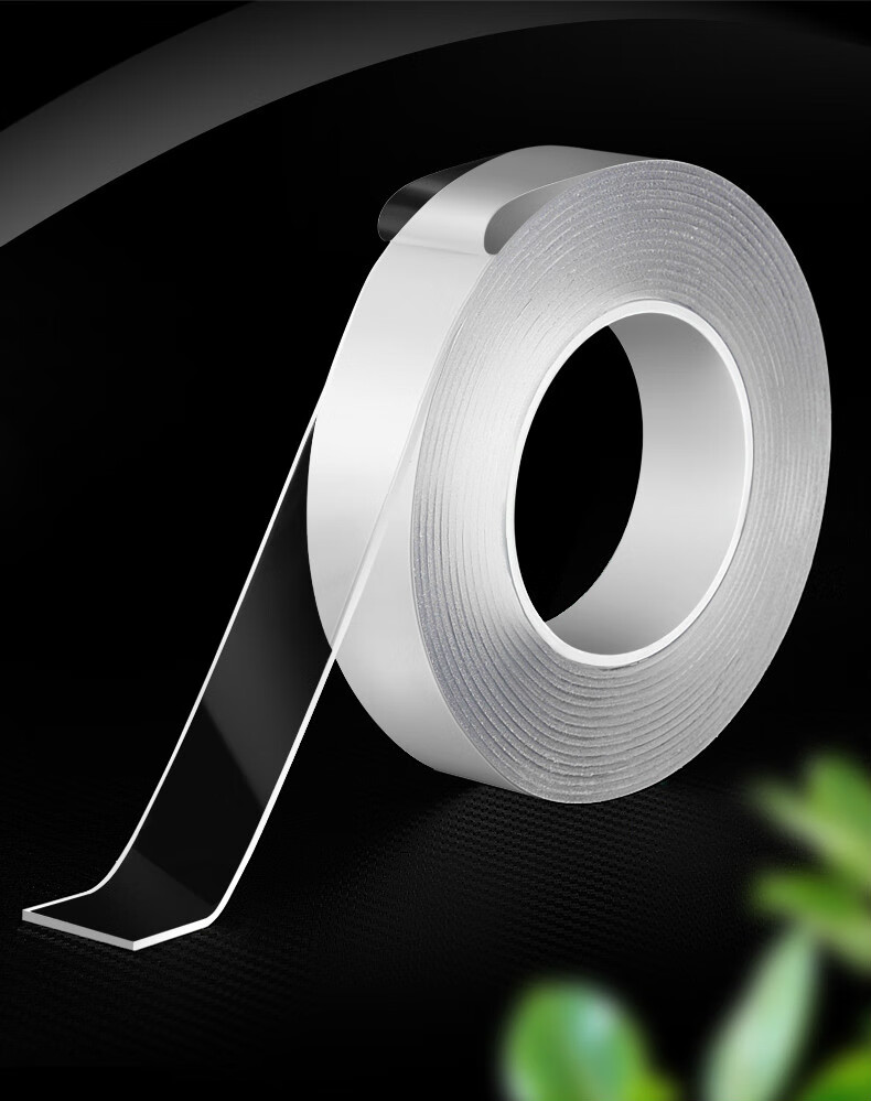 睿馨方形双面胶贴吸盘强力插座透明粘贴爬墙贴墙面无痕高粘度魔术贴持