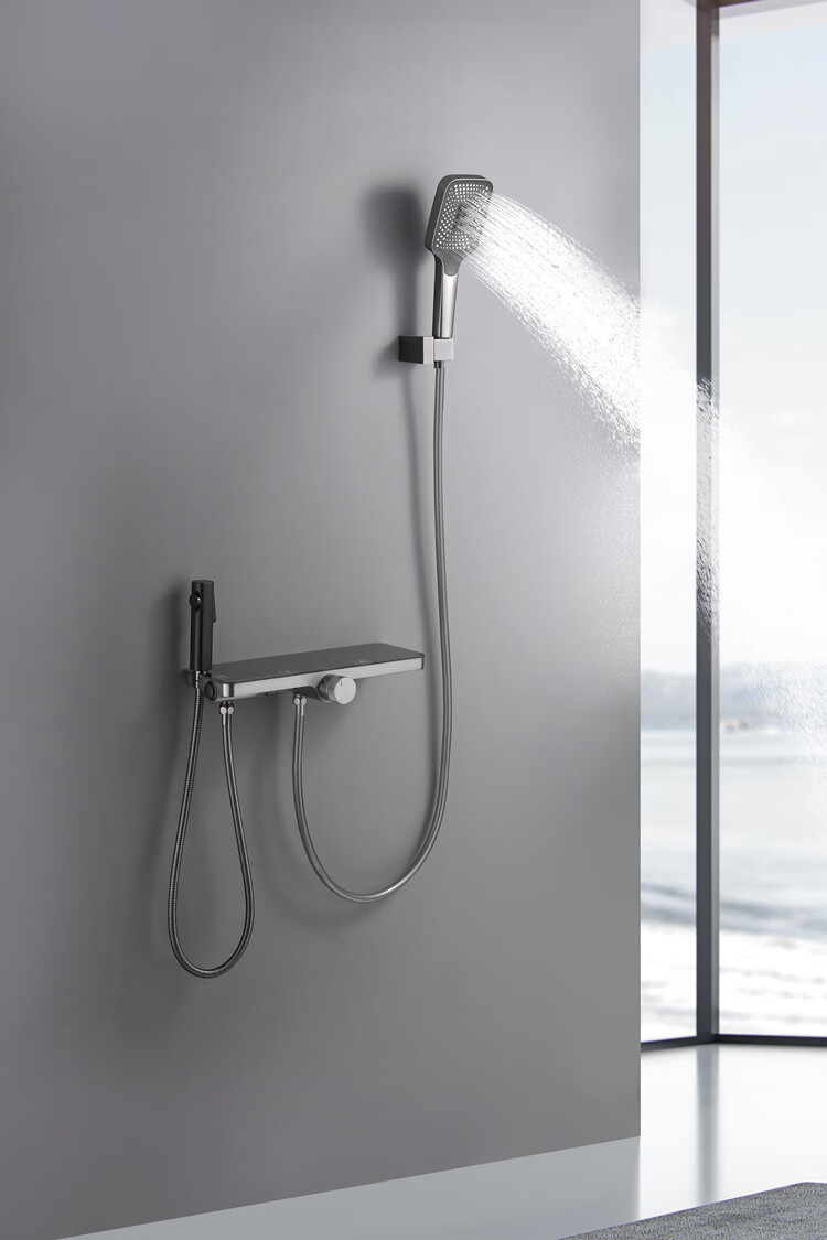 汉斯格雅(hansgrohe) 汉斯格雅全铜浴缸淋浴花洒冷热套装明装家用增压