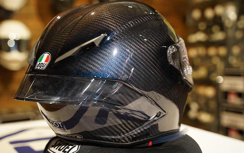 agv全盔新品agv pista gprr蝴蝶结futuro未来冰蓝锻造碳纤头盔公路盔