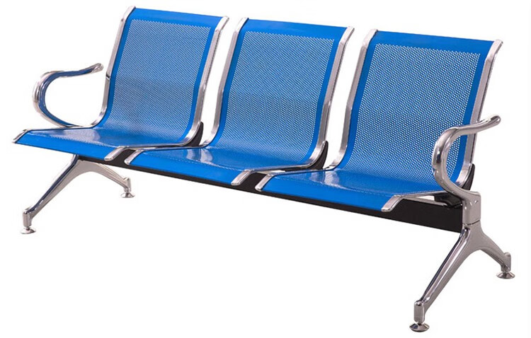 瑞捷纳排椅三人位机场不锈钢长椅子医院等候诊椅特司悠公共联排休息