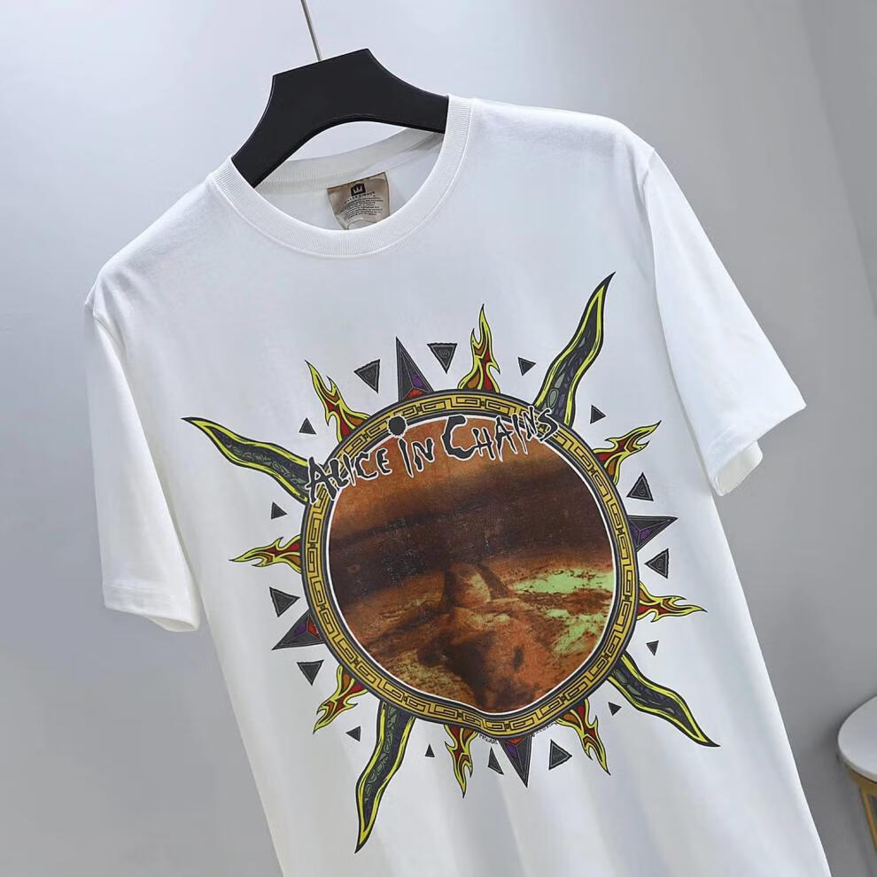 【jd优选】vtg短袖太阳神jerryfog风格美式复古高街宽松t恤vintage