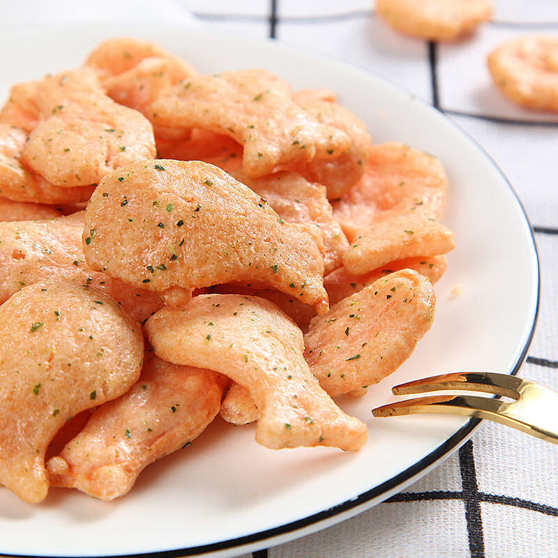 上好佳日式鱼果薯片零食40包批发整箱儿童休闲膨化食品 日式鱼果7g 40