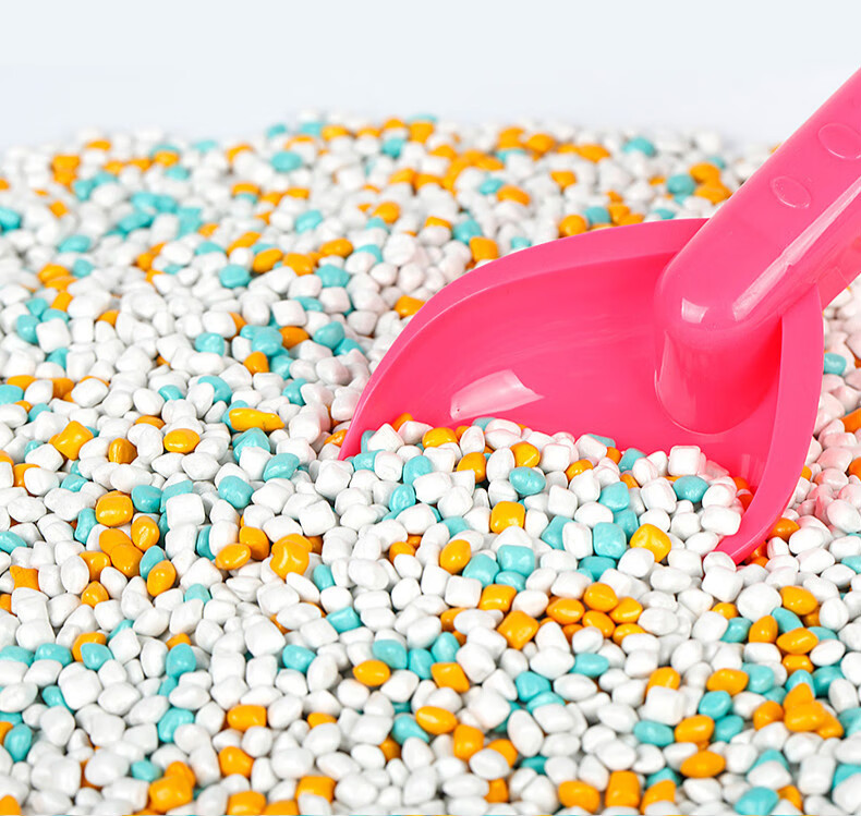 儿童玩具沙宝宝玩的彩色沙子大颗粒室内沙池套装家用决明子仿瓷沙