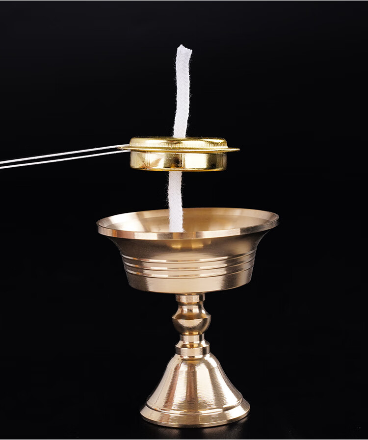 酥油灯芯 佛教用品浮游灯芯液体酥油灯家用佛堂环保无烟长明灯漂小号