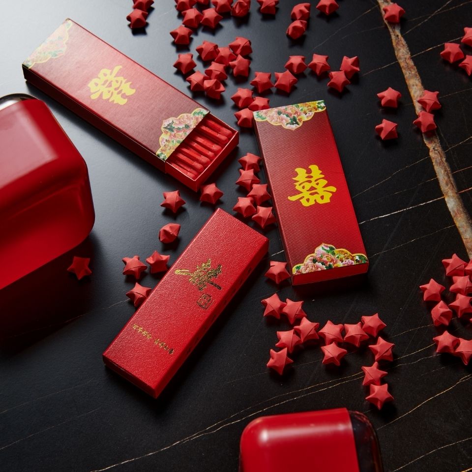 婚礼火柴结婚火柴一次性火柴加长火柴红色加长火柴家用安全火柴 喜字