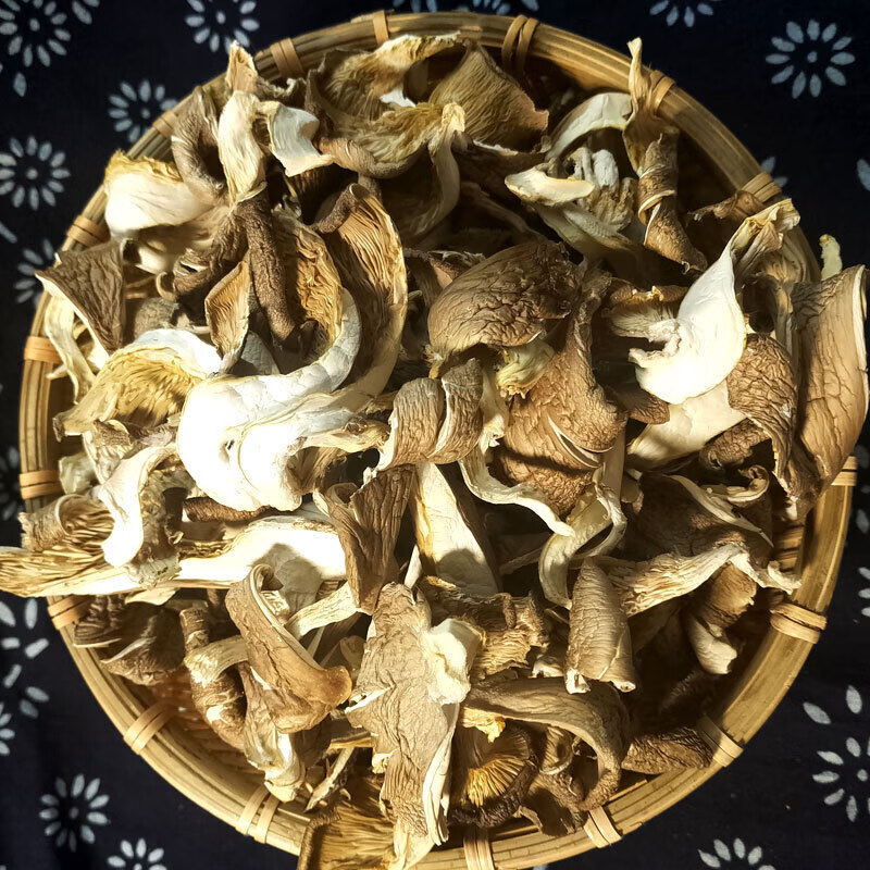 新货东北黑龙江平菇干货蘑菇干平菇丝条凤尾菇山珍菌菇手撕250克