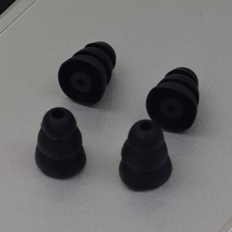 适用舒尔耳机套se535 215 846三节掉硅胶耳机塞耳帽shuer通用胶套塞