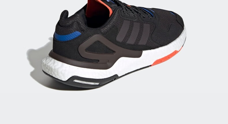 阿迪达斯官网 adidas 三叶草 day jogger 男女经典运动鞋fw4818 黑/蓝