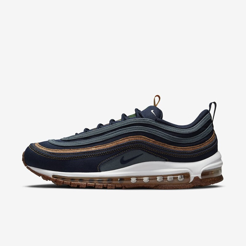 耐克(nike)air max 97男子弹头运动气垫跑步鞋 dh1085 dm8588 浅石黑