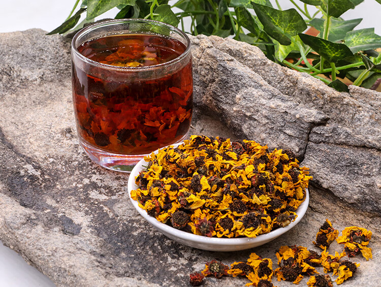 九曲岩【品质新花】新疆野生雪菊昆仑雪菊菊花茶冰山天山雪菊野菊 2