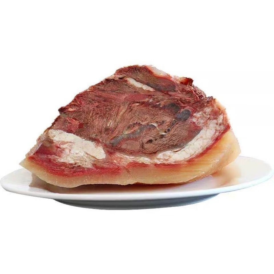 黄牛现杀原味纯牛肉牛脸肉全熟牛头肉牛头皮新鲜红烧火锅食材精选牛头