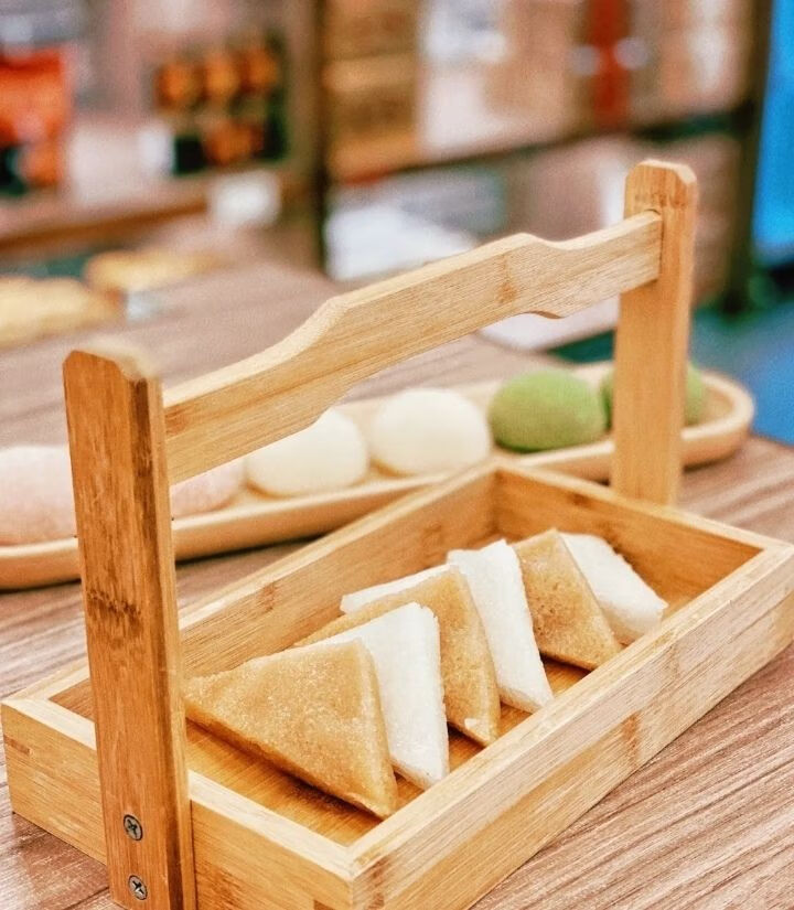 顺德非l遗 欢姐伦教糕2盒 白糖糕/黄糖糕 传统糕点 发酵米糕 零食特产