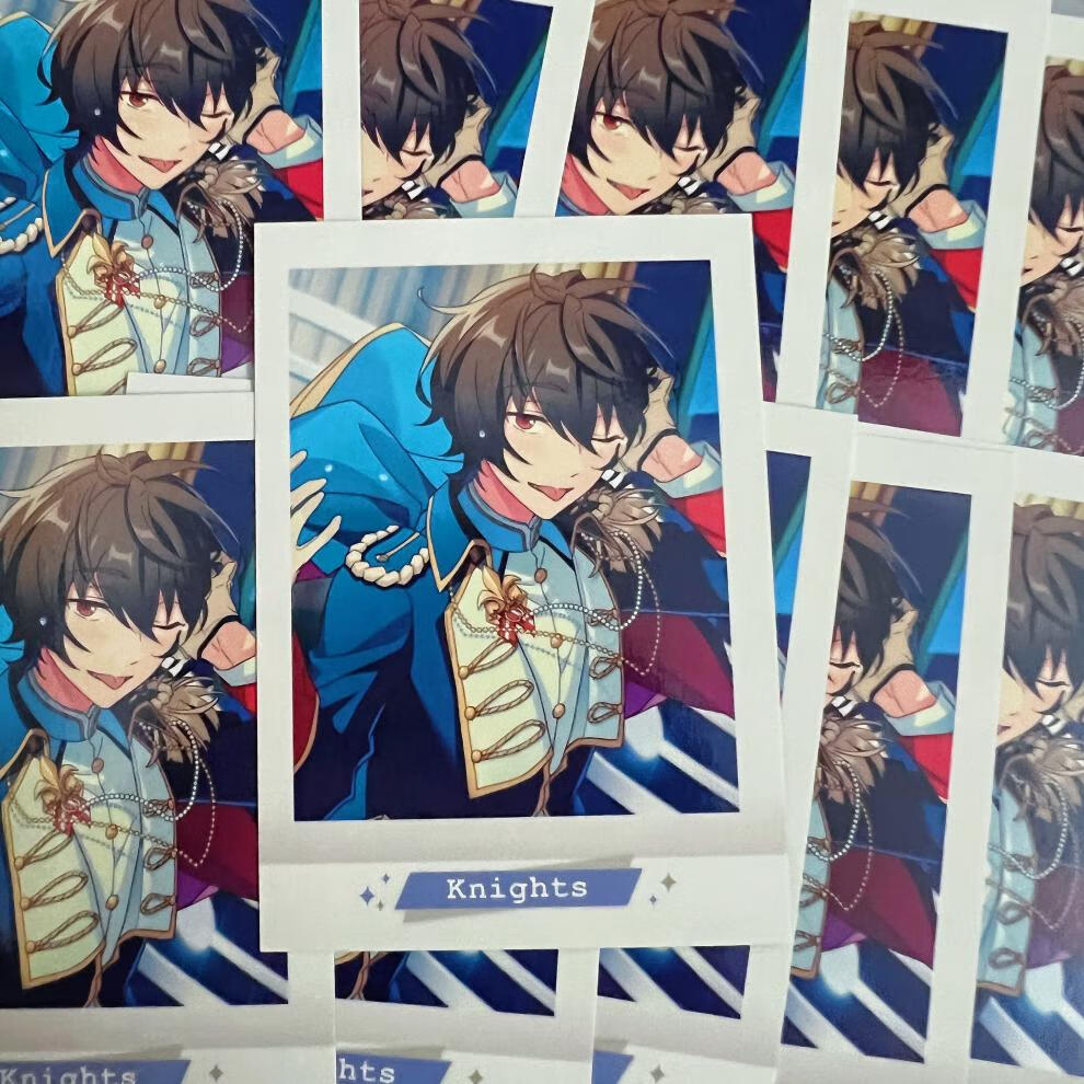 偶像梦幻祭拍立得现货偶像梦幻祭es朔间凛月mika濑名泉五周年v5v7花后