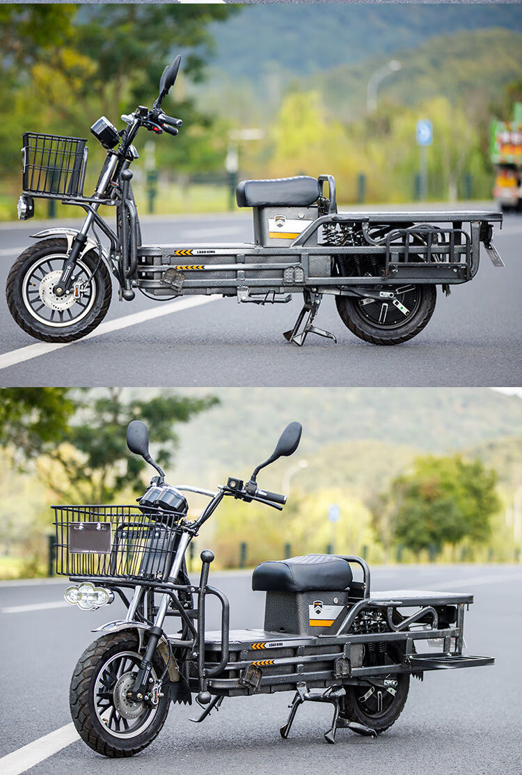 载重王两轮电动车72v96v山区爬坡大功率高速长跑王送货外卖电瓶车