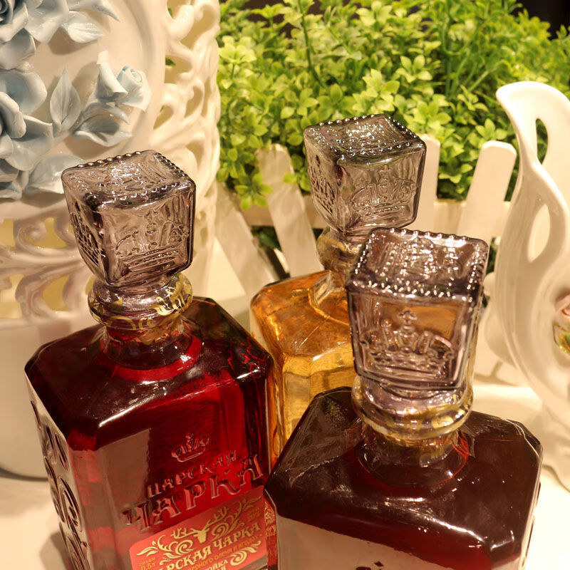 沙皇金樽伏特加 俄罗斯进口 vodka洋酒蔓越莓果酒蓝莓酒力娇酒单支 35