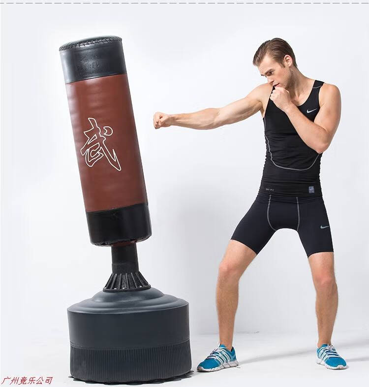 拳击立桩拳击沙袋立式散打家用不倒翁跆拳道训练器木人桩沙包配件外套