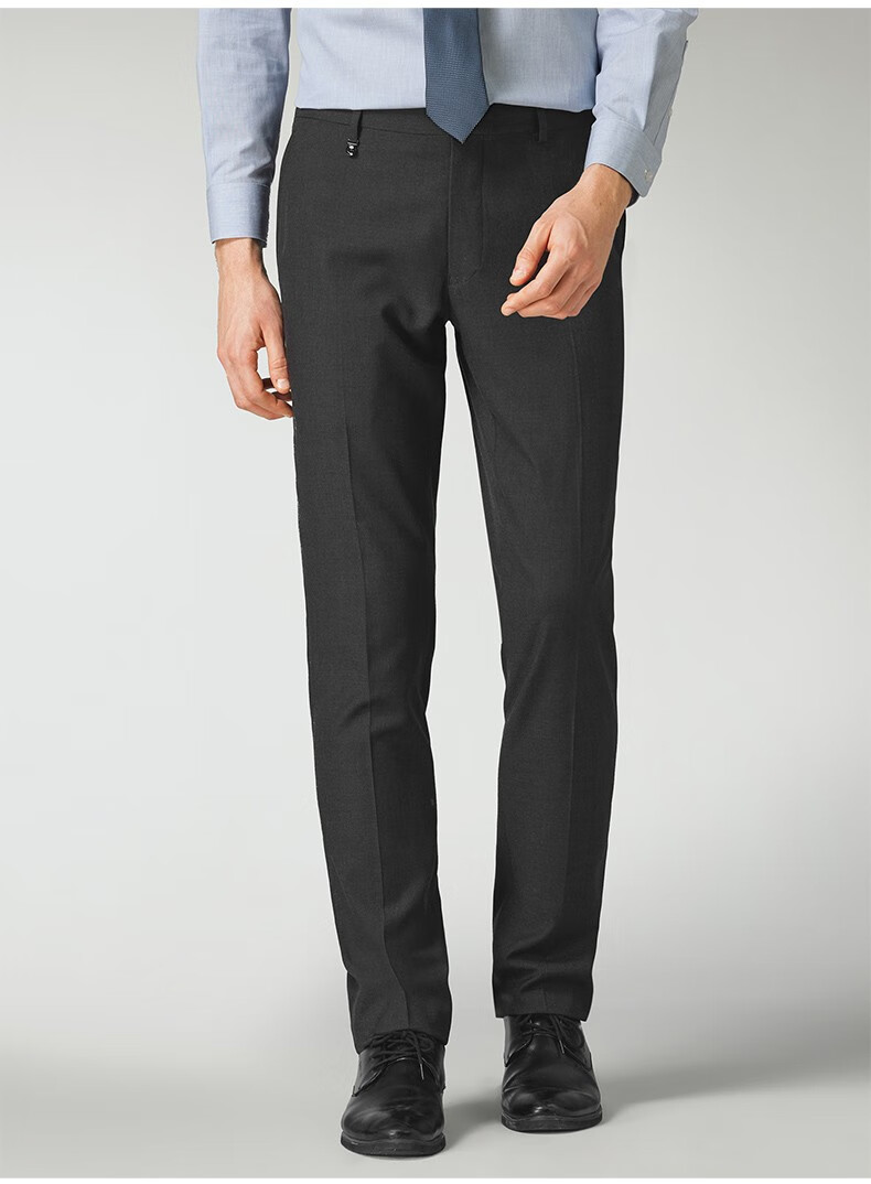 金利来官方直发皱无褶修身西裤男士款春夏商务休闲正装西裤男长裤子