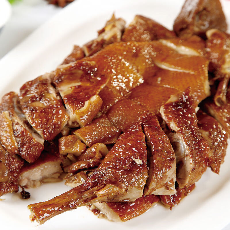 南京酱鸭800克整只鸭肉熟食真空包装金陵特产酱板鸭美食小吃酱香800克