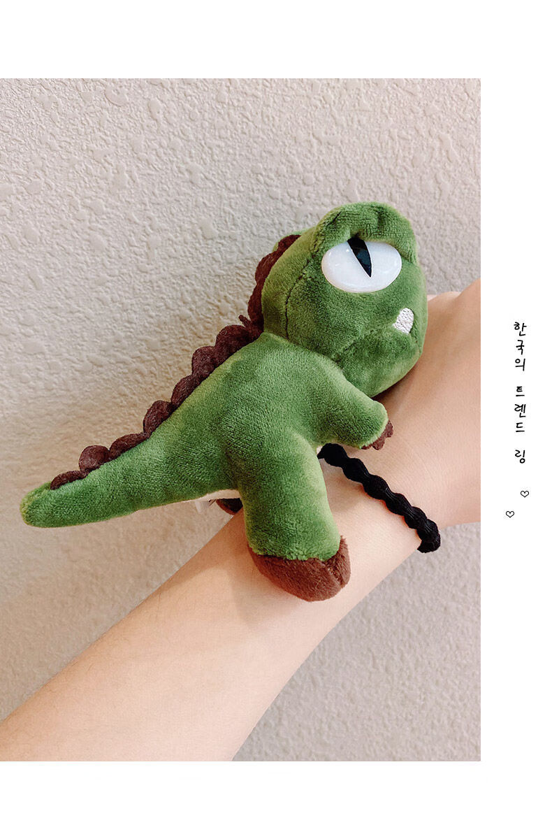 精选好礼头绳女小恐龙札发绳女皮套头绳简约少女玩偶网红皮筋发圈扎