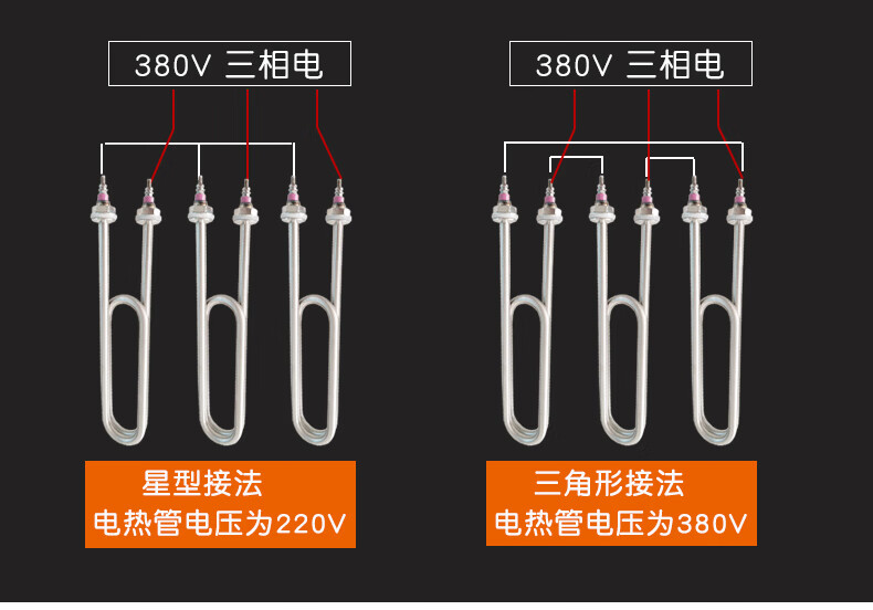 u型弯头加热管 毛巾车消毒柜发热管煮面炉电热管 220v 1