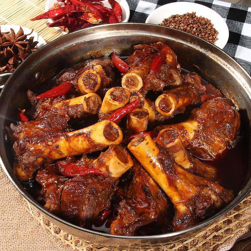 棠鲜生带肉新鲜羊棒骨带肉羊骨头羊拐筋生的羊拐骨三斤装