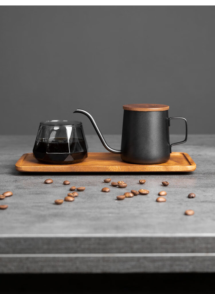 不锈钢手冲咖啡壶细口壶长嘴手冲壶挂耳咖啡壶手冲咖啡器具办公室 350