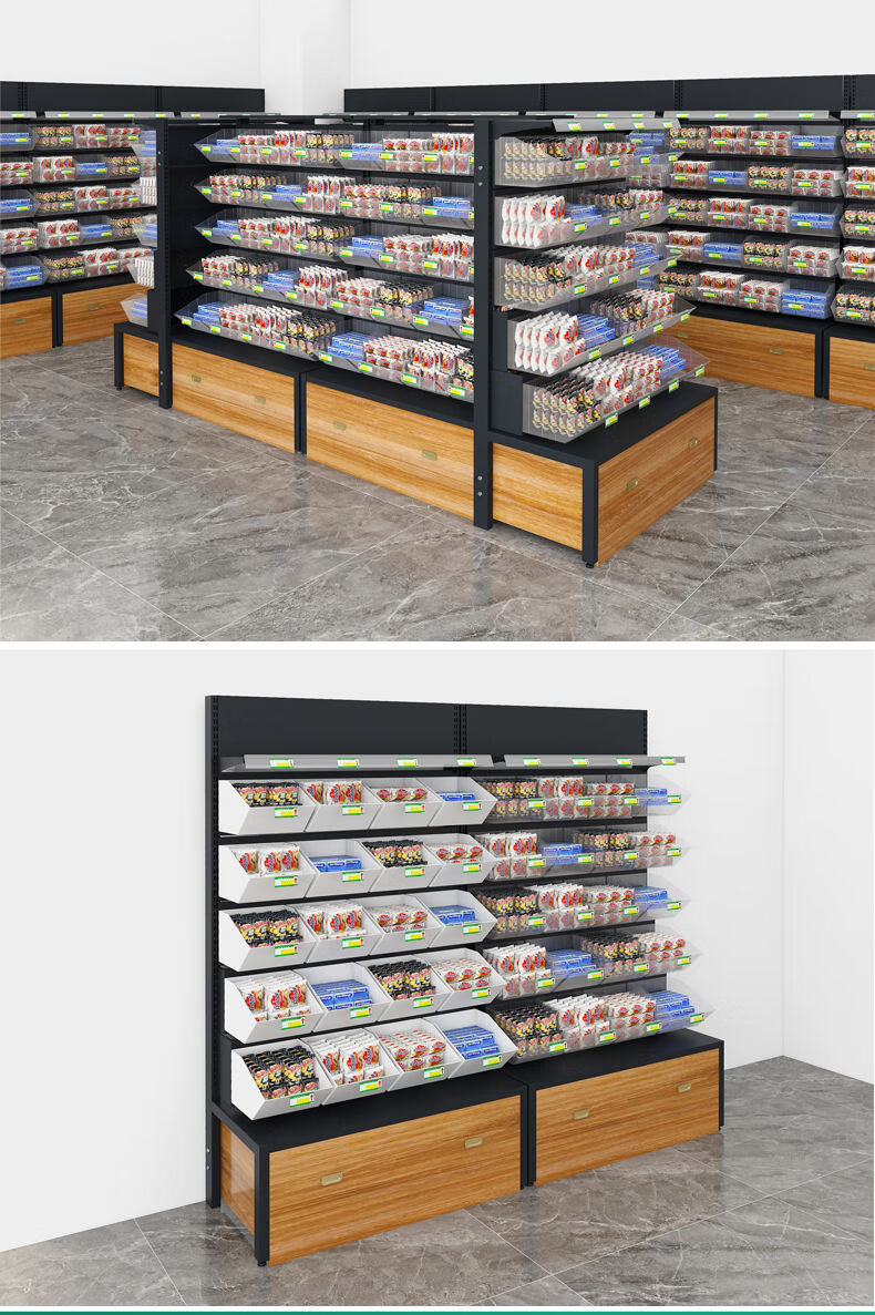 零食货架 超市散货散称零食货架展示架散装干果小食品零食架商用小卖