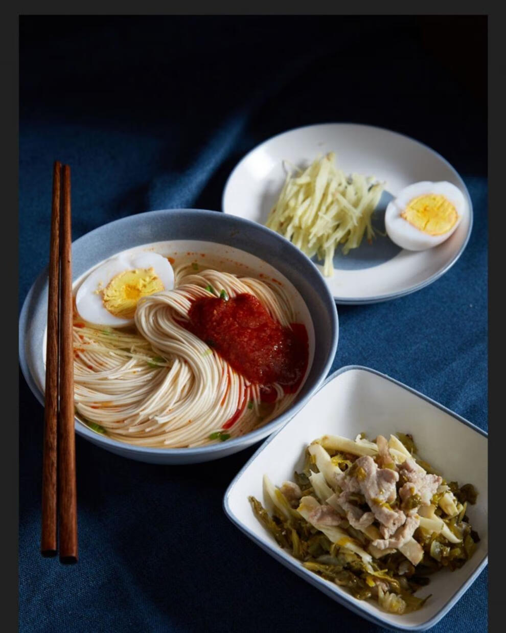 黄埭挂面苏州特产银燕精制挂面细面龙须面汤面手工面条苏氏阳春面细面