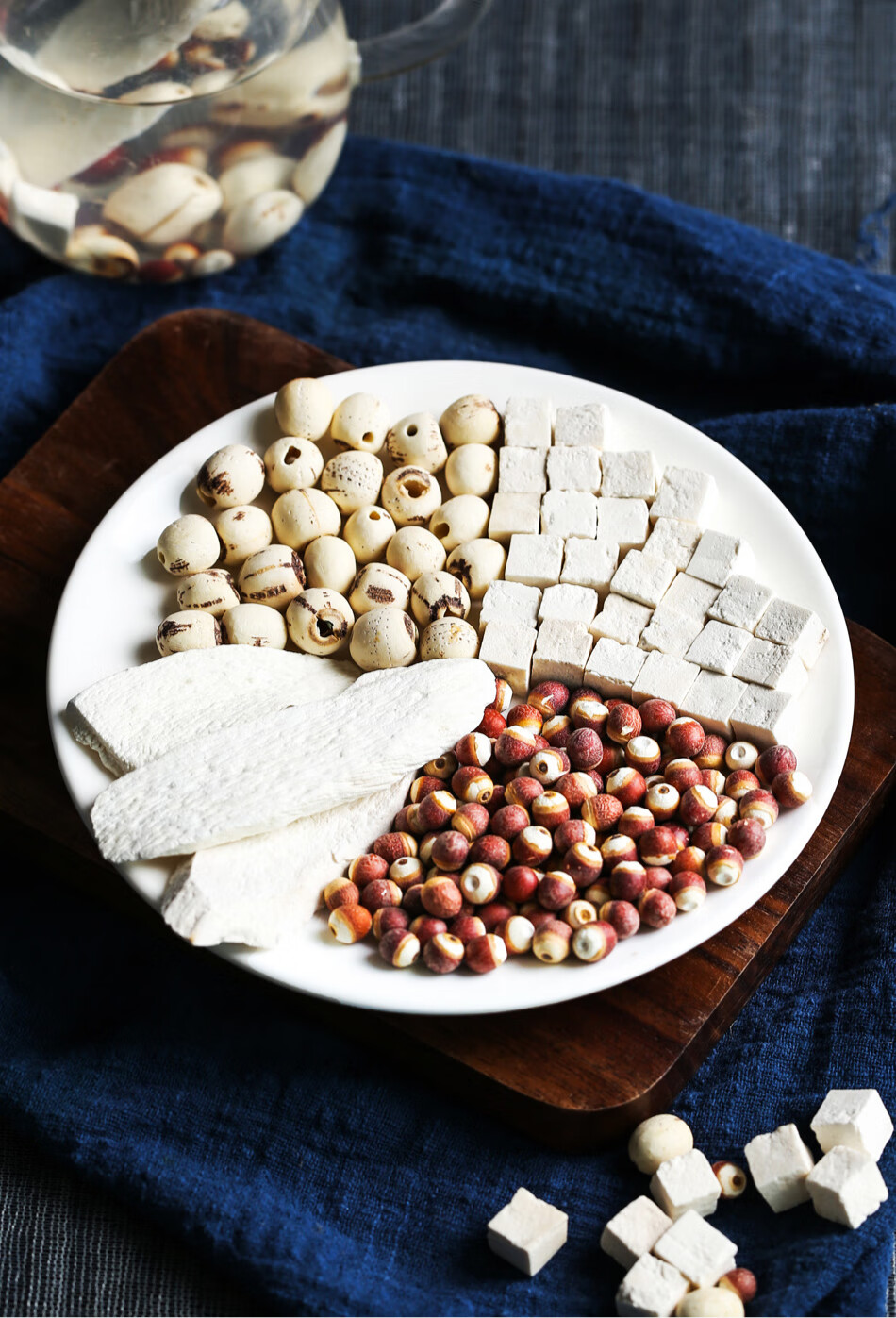 四神汤 莲子芡实山药茯苓儿童成人老年湿气寒气四神汤小包装 60克*10