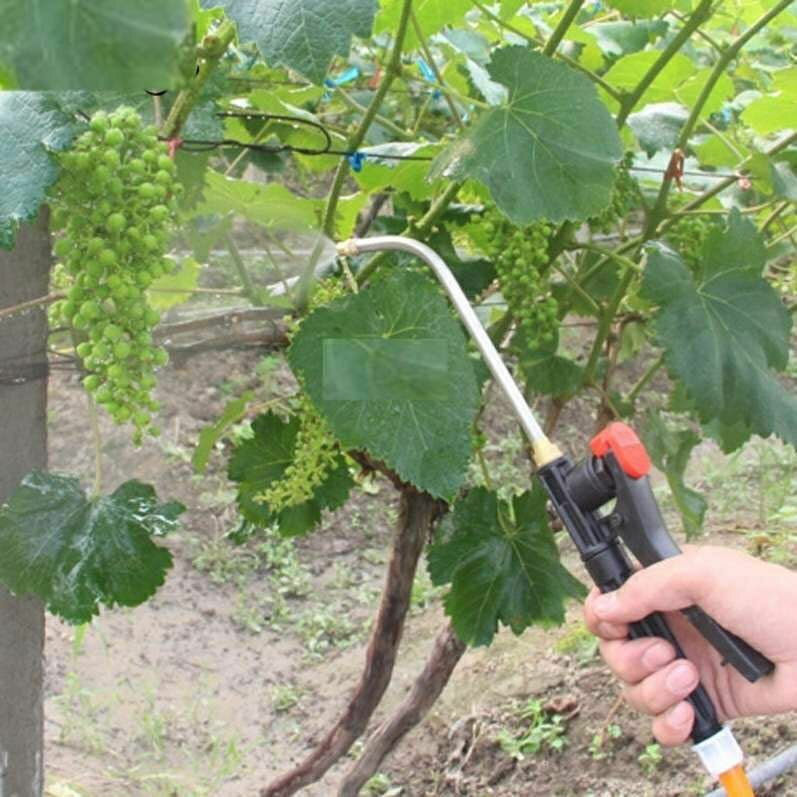 芊阙农用喷雾器弯喷头超细雾化可调节铜喷头葡萄膨化打药点花专用喷头