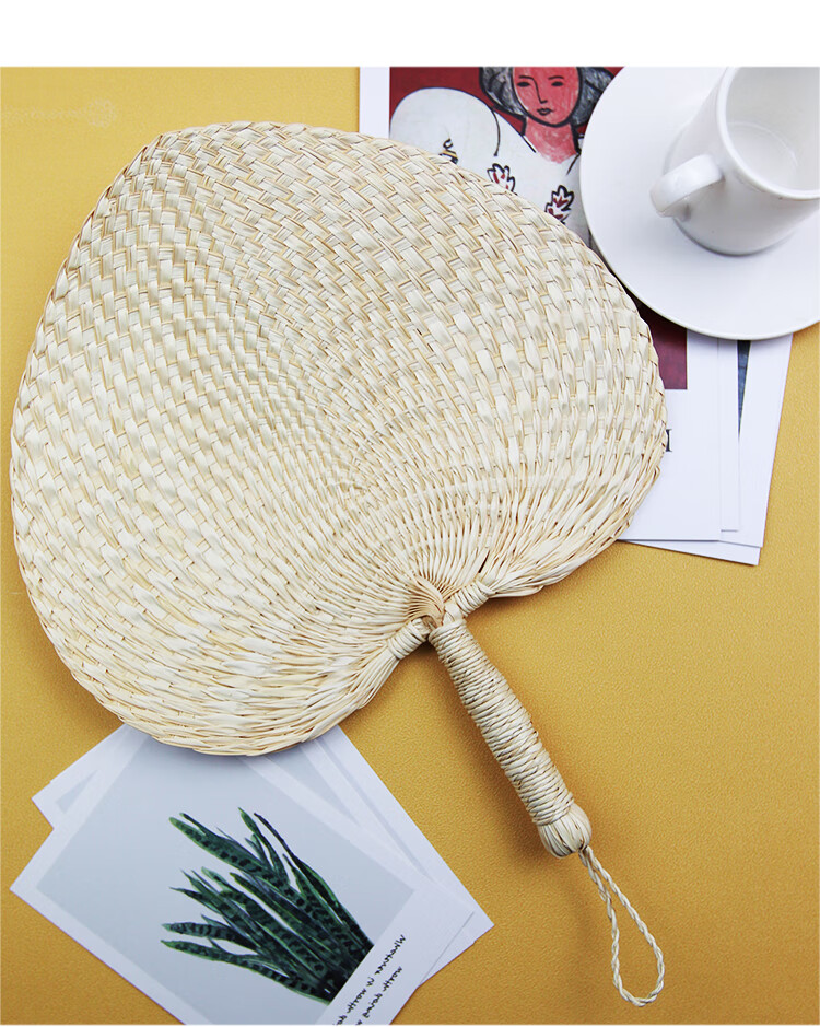 芭蕉扇棕叶蒲扇手工编织夏季草编手摇宝宝扇子老式纳凉蒲扇子 大蒲扇