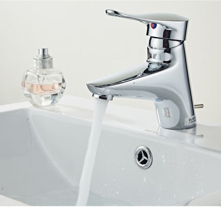 toto全铜全新水龙头单孔单柄洗脸盆用混合冷热水嘴陶瓷阀芯dl321s