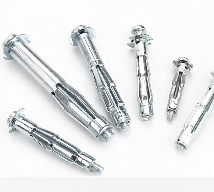 中空壁虎空心砖空心墙薄铁皮专用膨胀栓石膏板膨胀螺丝飞机膨胀m4m5m6