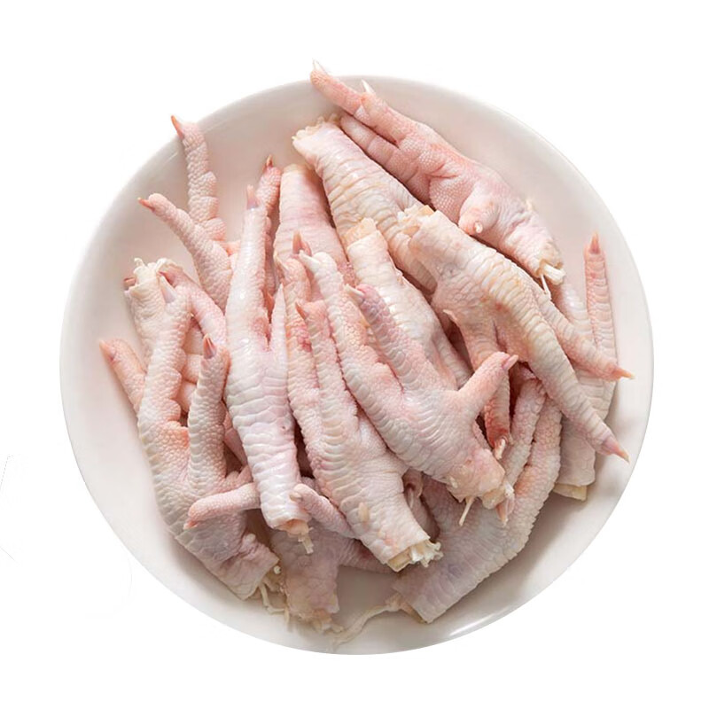 新鲜鸡爪头 生鸡爪 卤鸡爪食材泡椒凤爪材料 3kg[6斤]